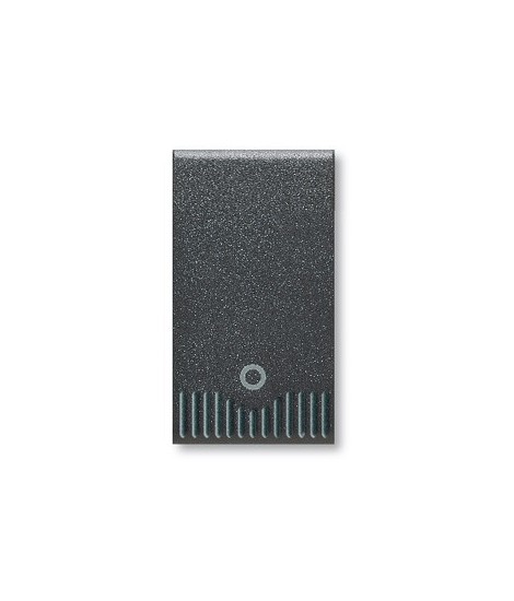 45305-BUTTON SINGLE-POLE NA NOIR