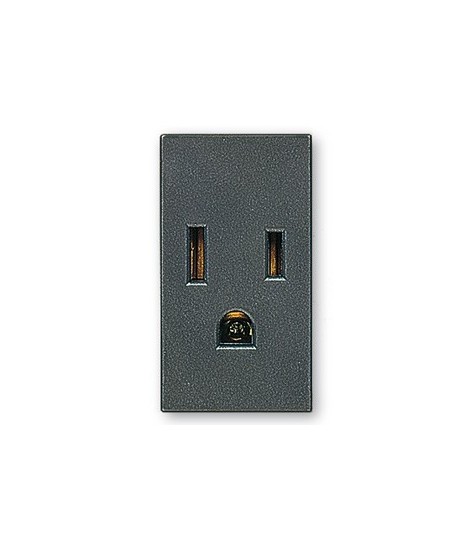 45398T-STECKDOSE USA POLARISIERT 2PT NOIR