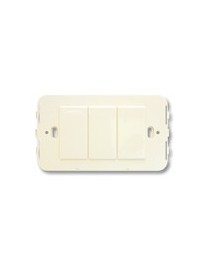 45914-ARMATURA CIECA 3MOD BLANC