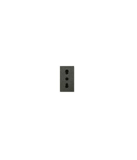 OUTLET POLISICUR 2X10/16A+E NOIR
