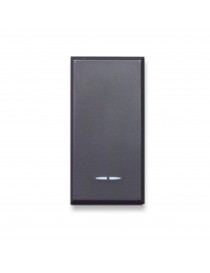 PULSANTE 1P NA+NC 10A ILLU.TEKLA 1M