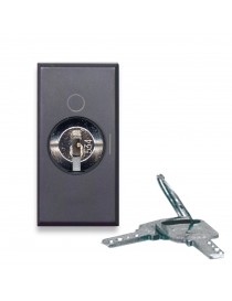 PULSANTE CHIAVE 2P NA 10A  TEKLA 1M