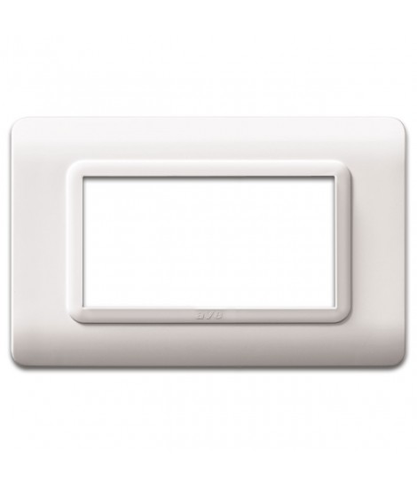 WHITE ANTIBACTERIAL PLATE 4M