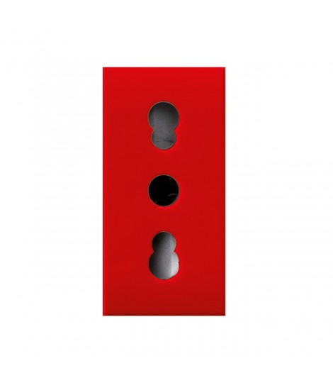 2P+T RED ANTIBAT BIPASS SOCKET.1M