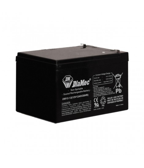 12V/12AH RECHARGEABLE BATTERY