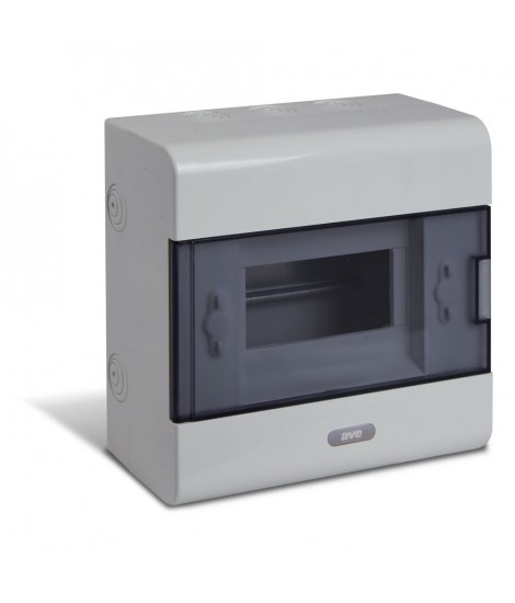 IP40 WALL PANEL 6 DIN MODULES