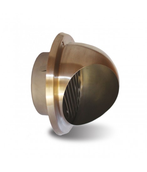 EXTERNAL STAINLESS STEEL TERMINAL d125mm