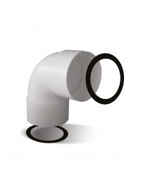 CURVE 90o POLYETHYLENE d75/63mm
