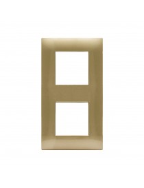 PLATE YOUNG TECNOPOL. Gold. (2+2)4M