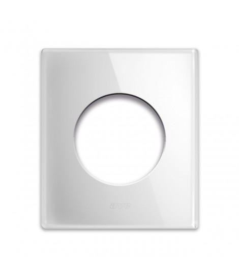 NEW STYLE WHITE GLASS PLATE 1PRE