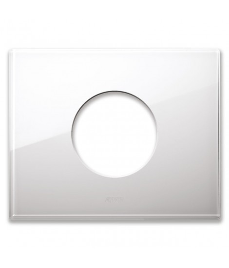 NEW STYLE WHITE GLASS PLATE 1PRE