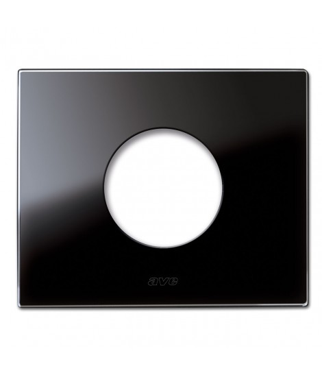 PLACCA NEW STYLE VETRO NERO AS.1PRE