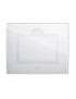 Touch Glass Plate, S44 BIANCA NEUT