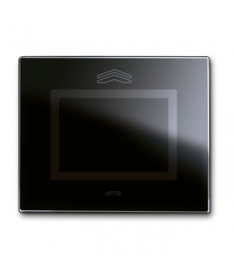 Touch Glass Plate, S44 NEUTRAL BLACK