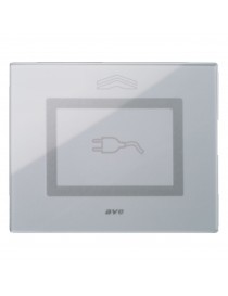 Placca Touch Vetro, S44 GRIGIA SPIN