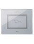 Touch Glass Plate, S44 GREY SPIN