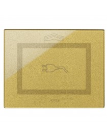 Placca Touch Vetro, S44 ORO SPINA