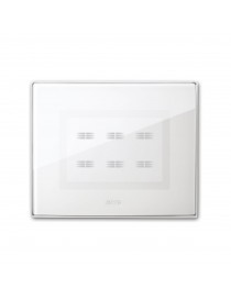 WHITE VERATOUCH PLATE 6COM