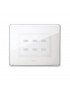 WHITE VERATOUCH PLATE 6COM