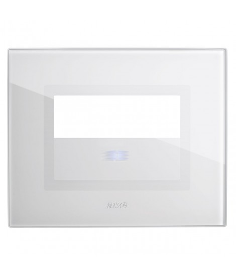 VERATOUCH PLATE X WHITE BUTTON