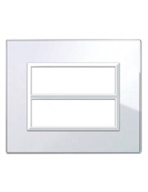 PLACCA VERA44 VETRO BIANCA 6+6M