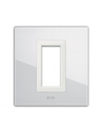 REAL44 WHITE GLASS PLATE 1M