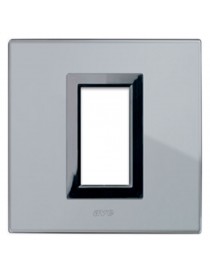 PLACCA VERA44 VETRO GRIGIO ARGEN 1M