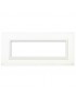 REAL44 WHITE GLASS PLATE 7M