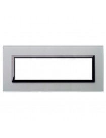 PLACCA VERA44 VETRO GRIGIO ARGEN 7M