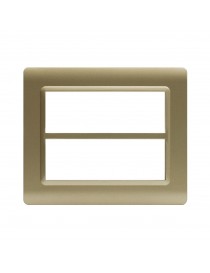 TECN PLAQUE.44 MATTE CHAMPAGNE 6+6M