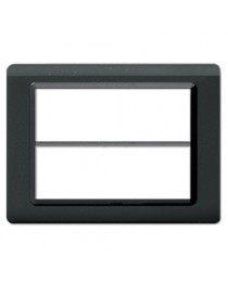 PLACCA TECN.44 GRIGIO SCURO 6+6M