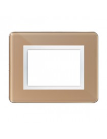 3M GLOSSY BEIGE PERSONAL44 PLATE