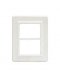 PLACCA PERSONAL44 BIANCO 3+3M