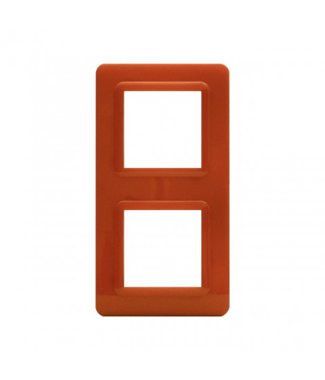 PLATE TECN.44 ORANGE OPALINE 2+2M