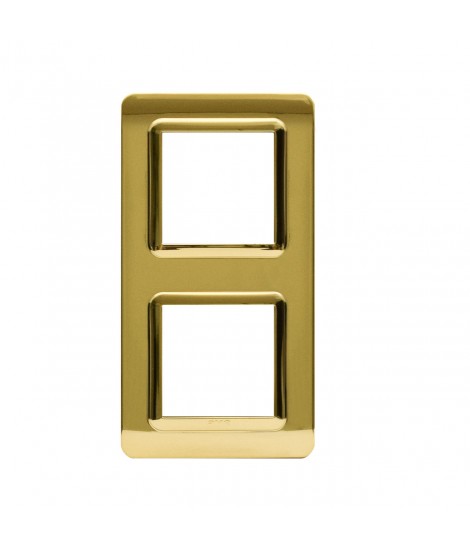 TECN PLATE.44 POLISHED BRASS 2+2M