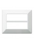 PLATE ZAMA44 WEISS RAL9010 6+6M