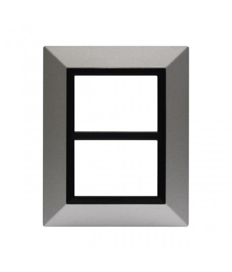 ZAMA44 MATT SILVER PLATE 3+3M