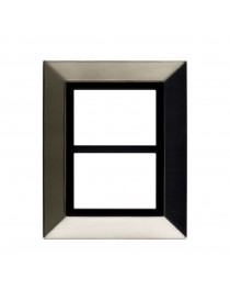 PLATE ZAMA44 NICKEL BRUSHT 3+3M