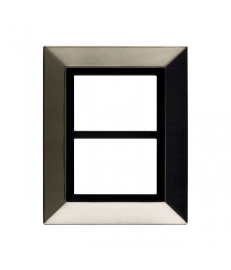 PLATE ZAMA44 NICKEL BRUSHT 3+3M