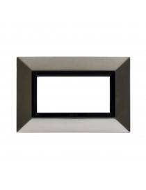 PLATE ZAMA44 BRUSHED NICKEL 4M