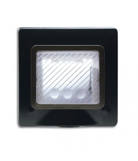 PLATE IP55 BLACK MEMBRANE S44 2M