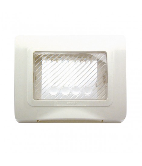 PLATE IP55 RAL9010 MEMBRANE S44 3M