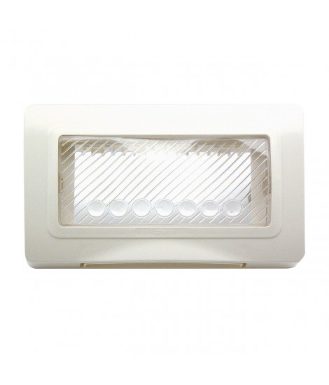 PLATE IP55 RAL9010 MEMBRANE S44 4M