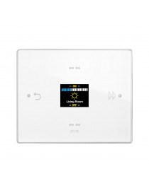 ROOM CONTROLLER KNX WHITE GLASS