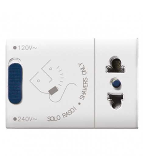 RAZOR SOCKET 230V 20VA DOMUS 3M