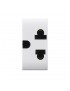 EUROUSA SOCKET 2P+T 16A DOMUS 1M