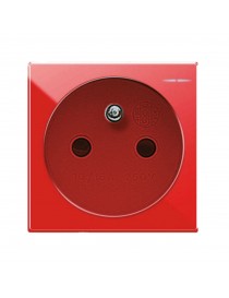 ST. SOCKET FRENCH 2P+T RED S44 2M
