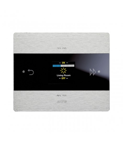ROOM CONTROLLER ALLUMINIO NATURALE