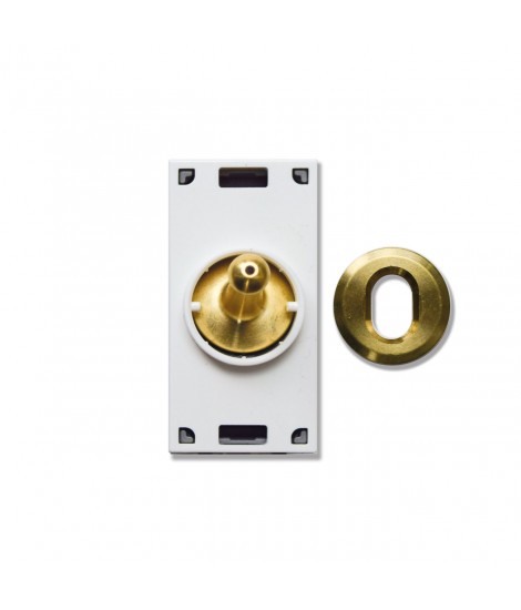 BRASS LEVER DIVERTER 1P 10AX 1M