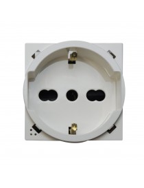 SCHUKO DOMUS 2P+T 16A 250V 2M SOCKET